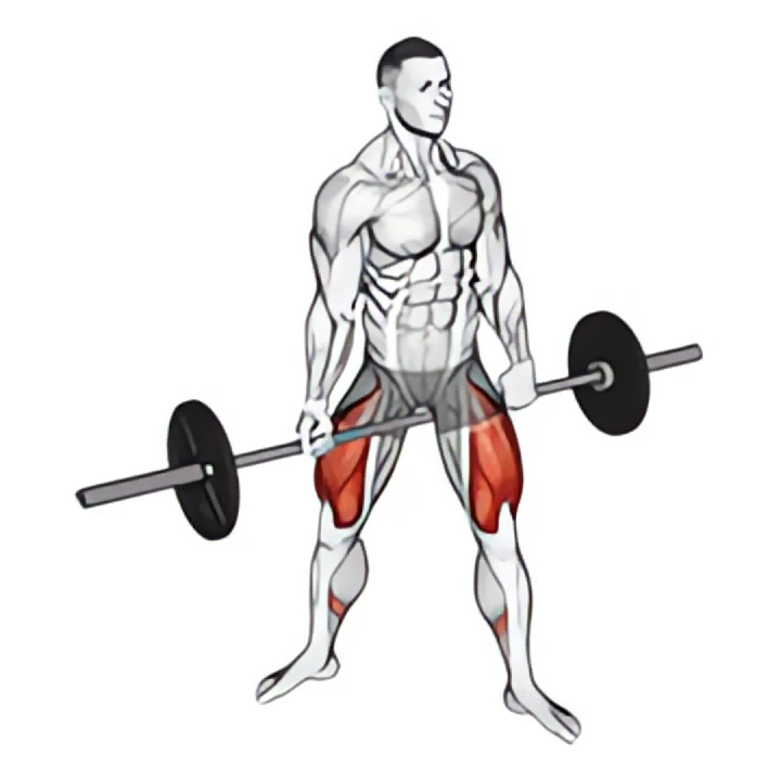barbell jefferson squat