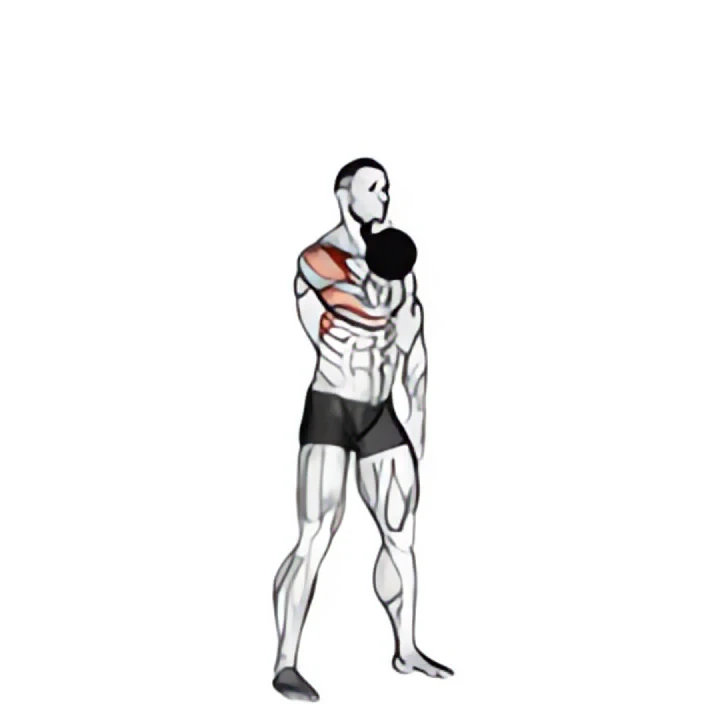 kettlebell arnold press