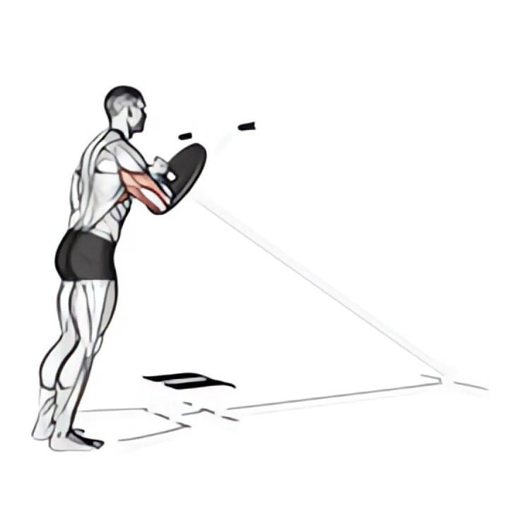 lever one arm shoulder press