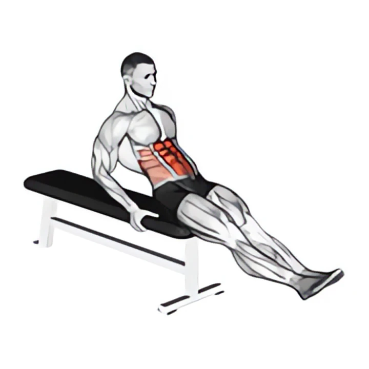 seated leg raise