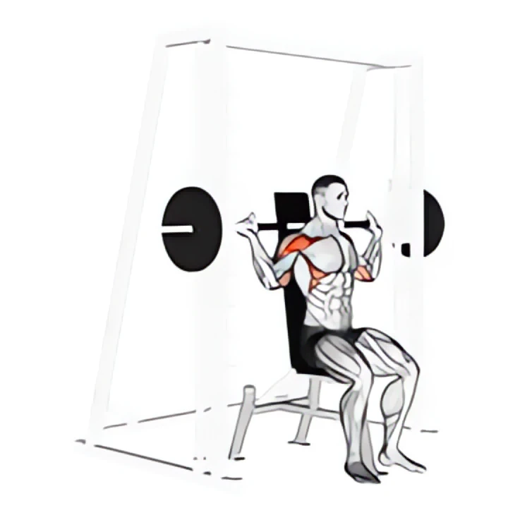smith behind neck press