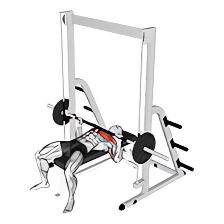 smith bench press