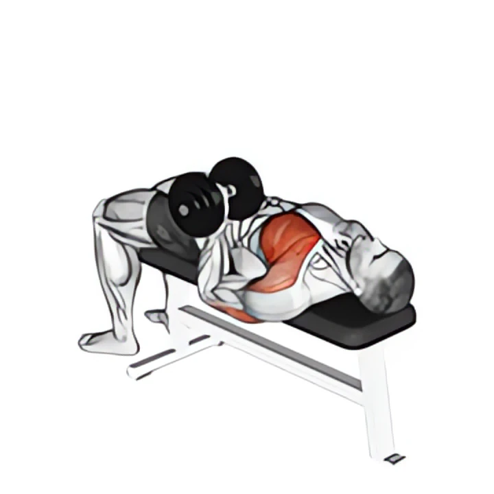 dumbbell one arm reverse grip press
